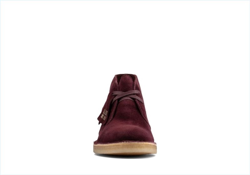  Desert Boot / Merlot Suede Womens Originals Icon Boots