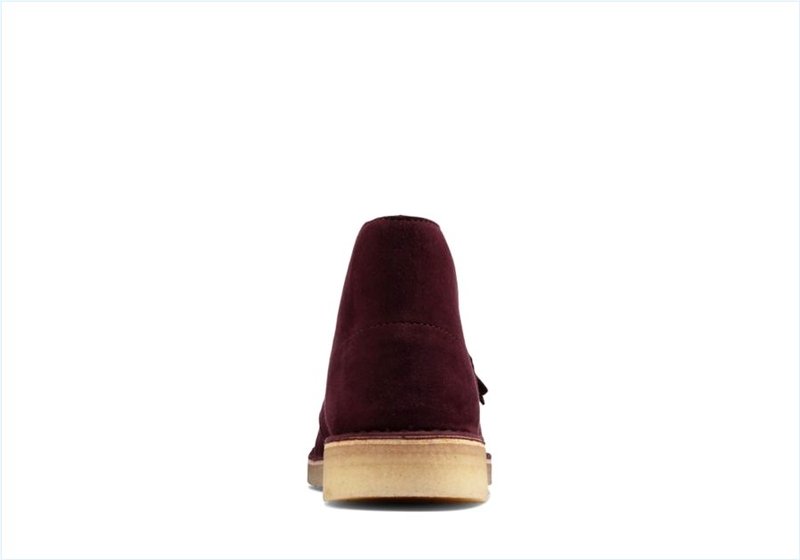  Desert Boot / Merlot Suede Womens Originals Icon Boots