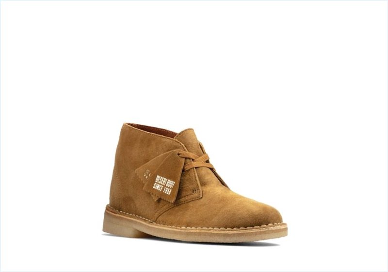  Desert Boot / Tan Suede Womens Originals Icon Boots