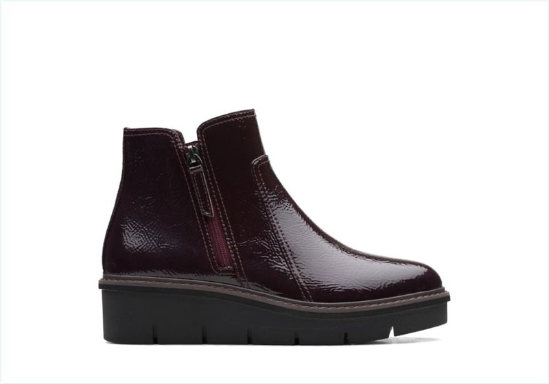  Airabell Zip / Burgundy Womens Boots