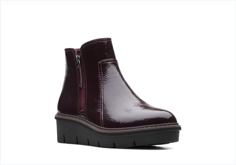  Airabell Zip / Burgundy Womens Boots