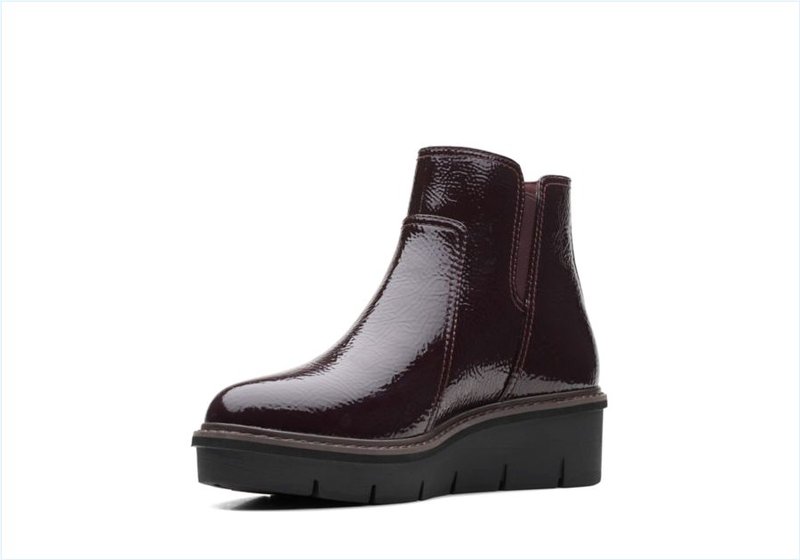  Airabell Zip / Burgundy Womens Boots