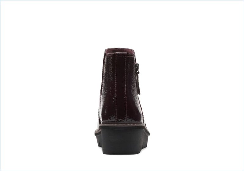  Airabell Zip / Burgundy Womens Boots