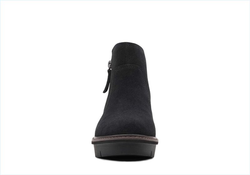  Airabell Zip / Black Suede Womens Boots