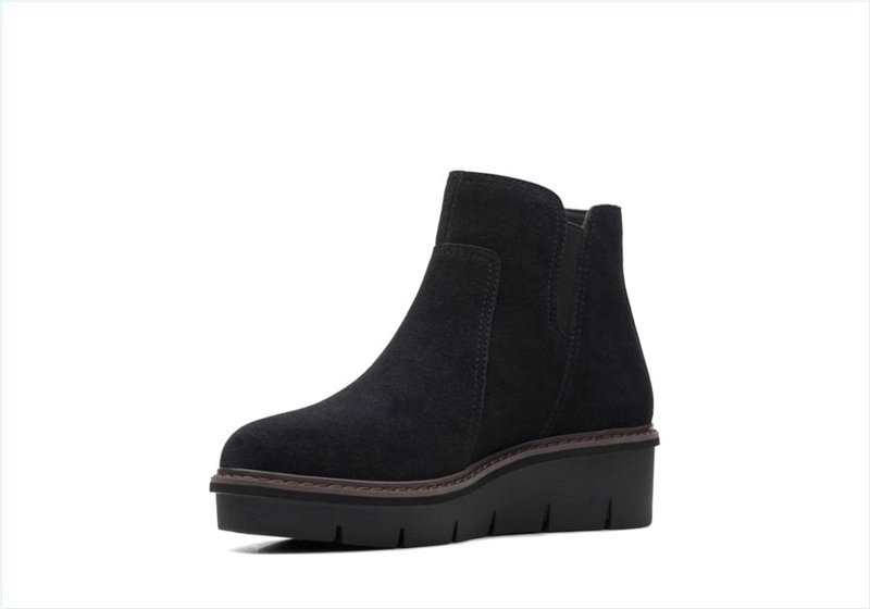  Airabell Zip / Black Suede Womens Boots