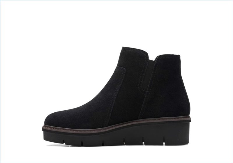  Airabell Zip / Black Suede Womens Boots