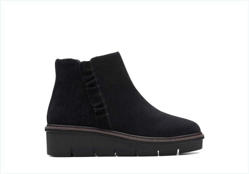  Airabell Vibe / Black Suede Womens Boots