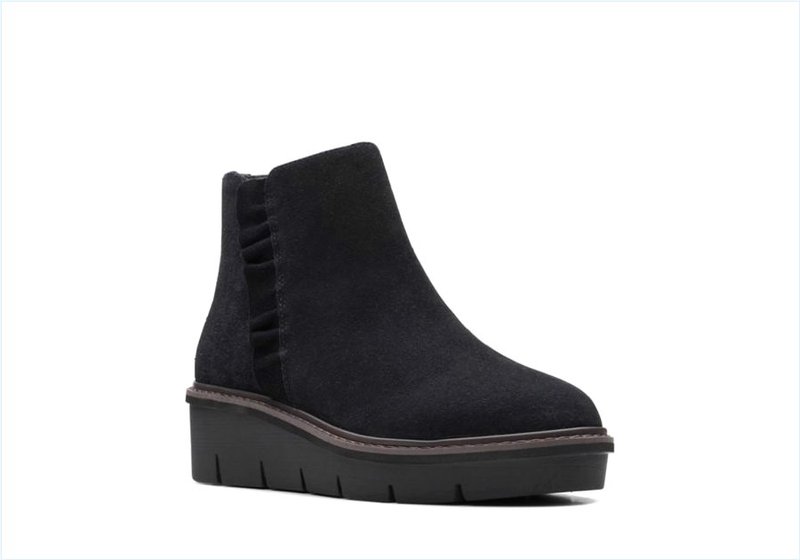  Airabell Vibe / Black Suede Womens Boots