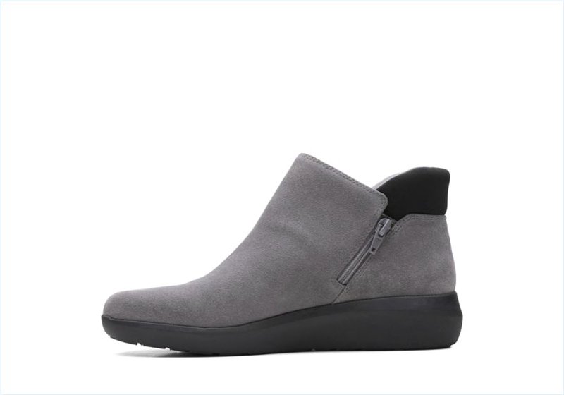  Kayleigh Mid / Dark Grey Suede Womens Sport Boots