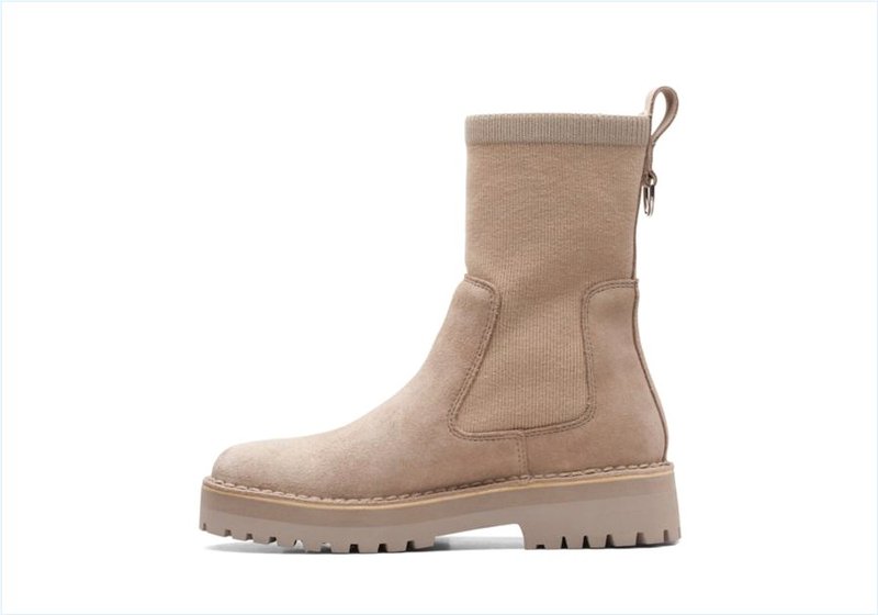  Rock Knit / Sand Suede Womens Originals Icon Boots