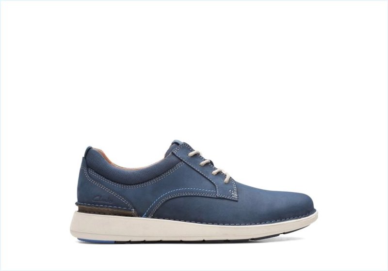  Larvik Tie / Navy Nubuck Mens Shoes