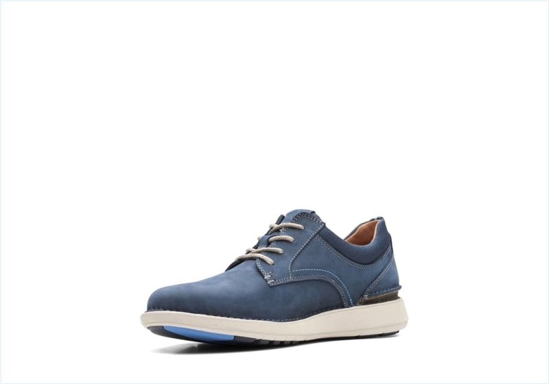  Larvik Tie / Navy Nubuck Mens Shoes