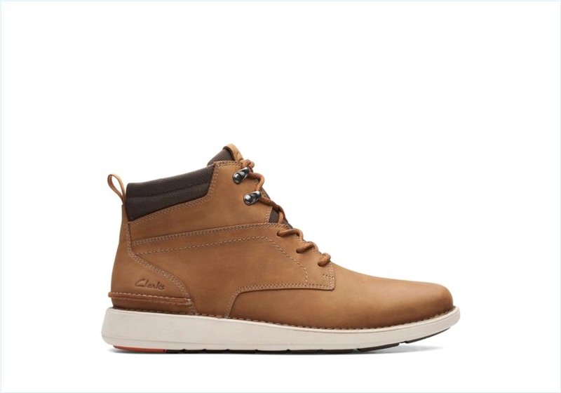  Larvik Mid / Dark Tan Oily Mens Boots