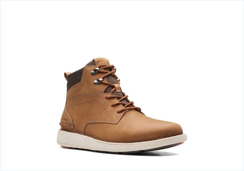  Larvik Mid / Dark Tan Oily Mens Boots