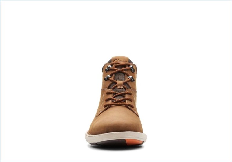  Larvik Mid / Dark Tan Oily Mens Boots