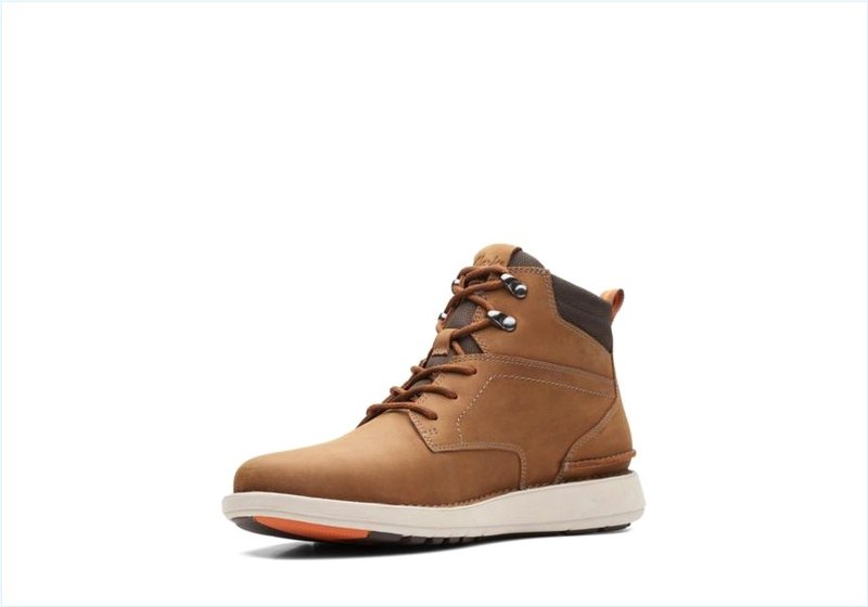  Larvik Mid / Dark Tan Oily Mens Boots