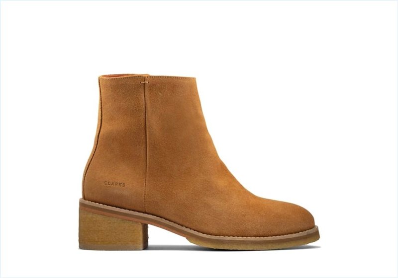  Amara Crepe / Tan Suede Womens Originals Icon Boots