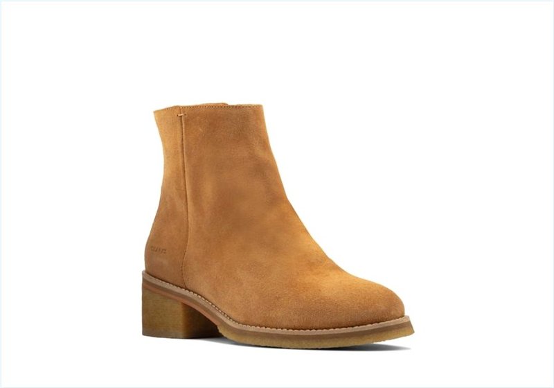  Amara Crepe / Tan Suede Womens Originals Icon Boots