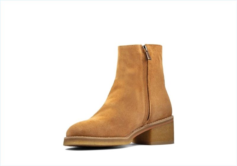  Amara Crepe / Tan Suede Womens Originals Icon Boots