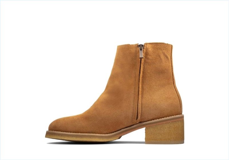  Amara Crepe / Tan Suede Womens Originals Icon Boots