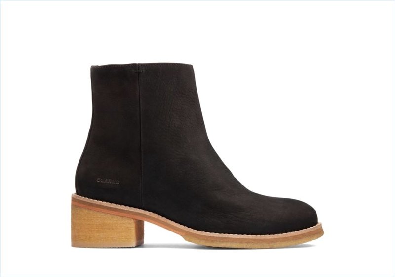  Amara Crepe / Black Nubuck Womens Originals Icon Boots