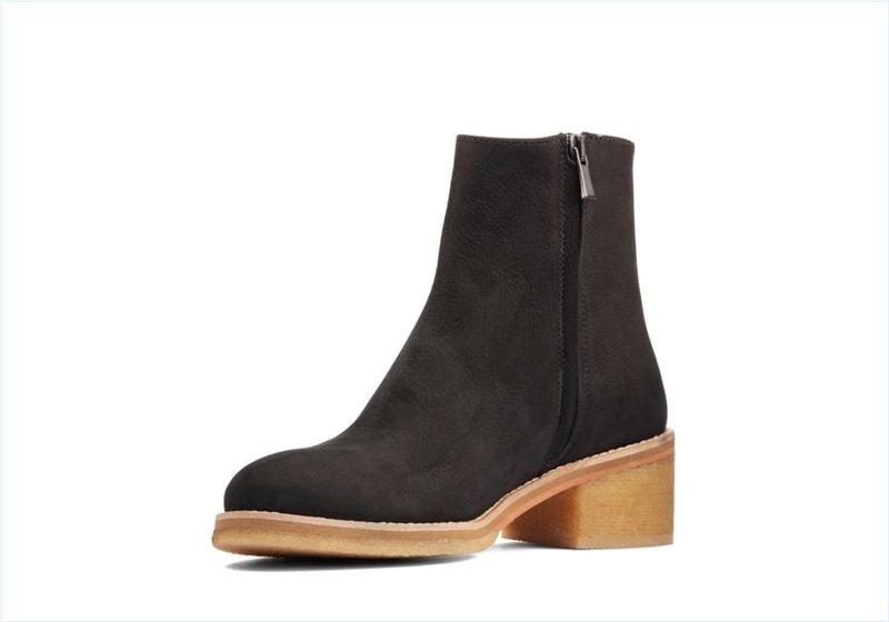  Amara Crepe / Black Nubuck Womens Originals Icon Boots