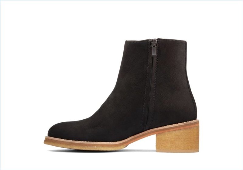  Amara Crepe / Black Nubuck Womens Originals Icon Boots