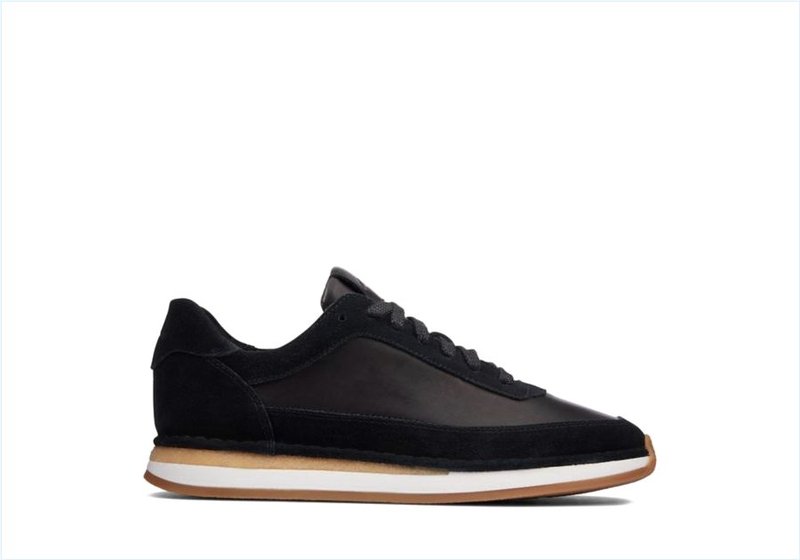  Craft Run Lace / Black Combi Suede Womens Sport Shoes