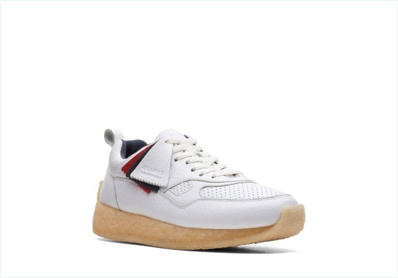  Lockhill / White Leather Mens Originals Shoes