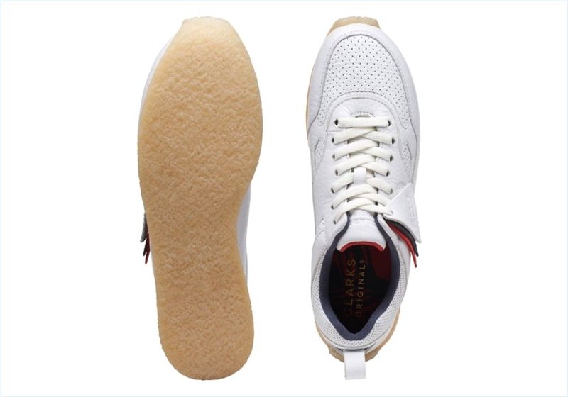  Lockhill / White Leather Mens Originals Shoes