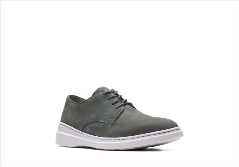  Dennet Low / Dark Grey Nubuck Mens Shoes