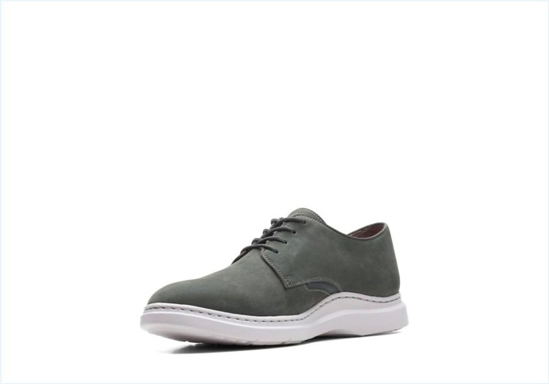  Dennet Low / Dark Grey Nubuck Mens Shoes