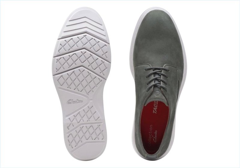  Dennet Low / Dark Grey Nubuck Mens Shoes