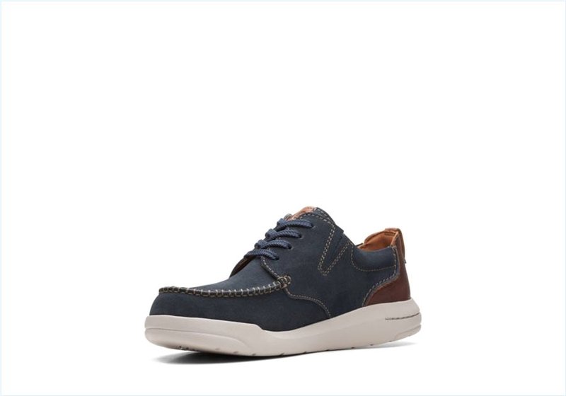  Driftway Low / Navy Suede Mens Shoes