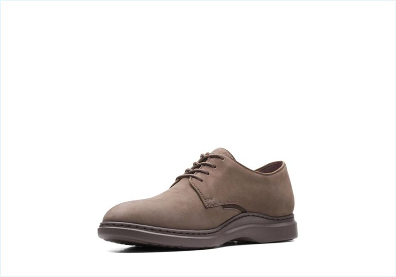  Dennet Low / Dark Taupe Nubuck Mens Shoes