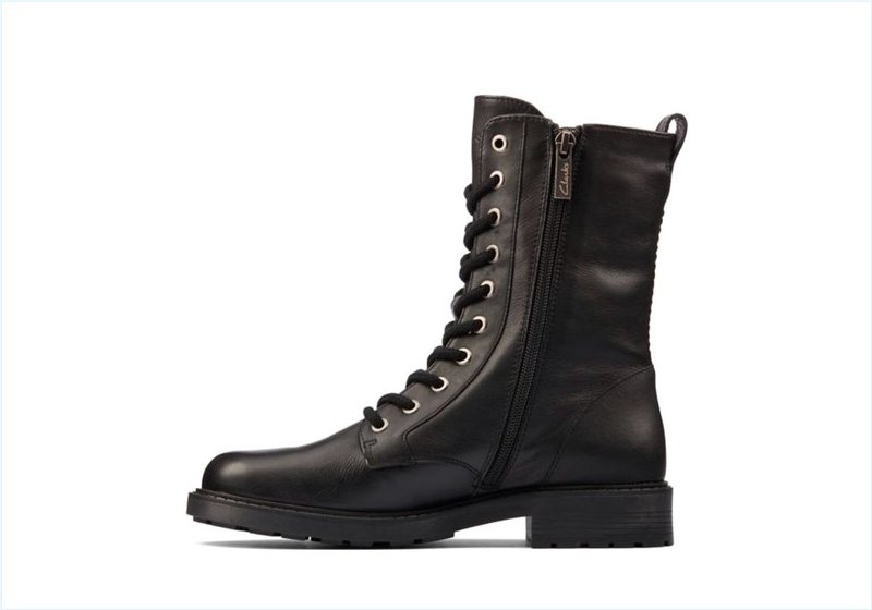  Orinoco 2 Style / Black Leather Womens Boots