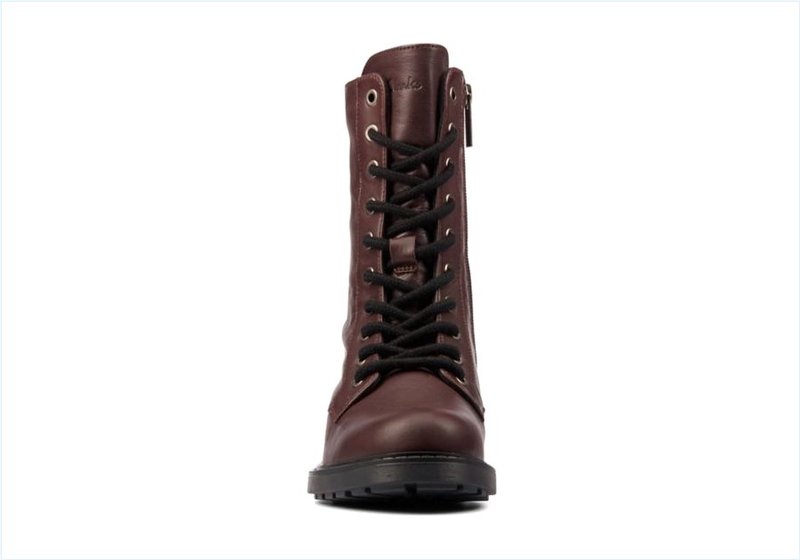  Orinoco 2 Style / Burgundy Leather Womens Boots