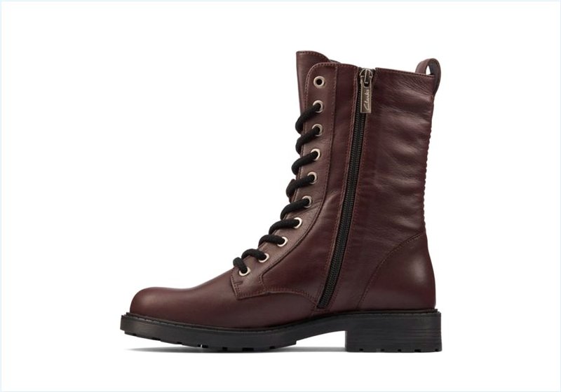  Orinoco 2 Style / Burgundy Leather Womens Boots