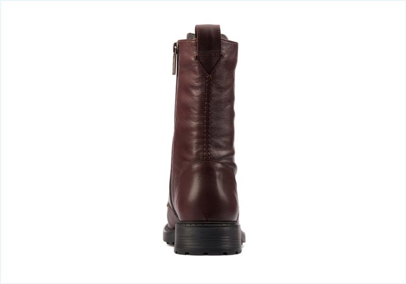  Orinoco 2 Style / Burgundy Leather Womens Boots