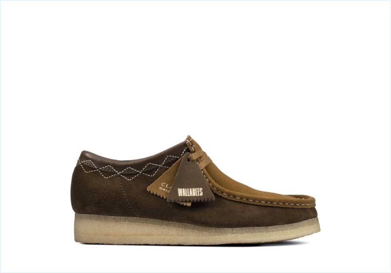  Wallabee / Green Combi Mens Originals Shoes