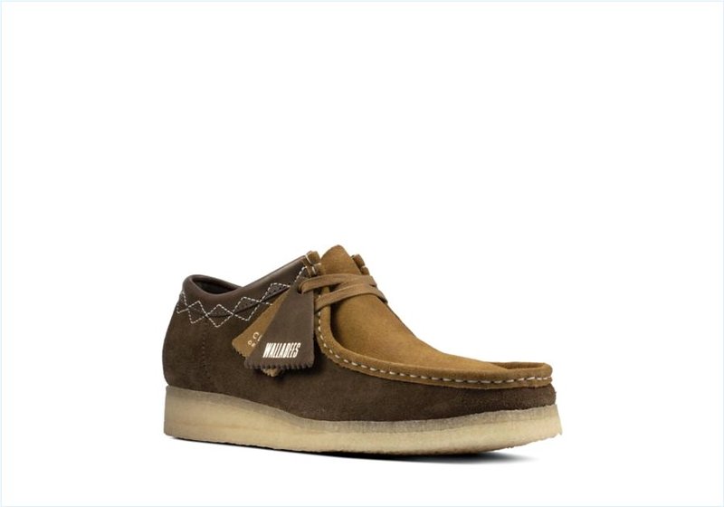  Wallabee / Green Combi Mens Originals Shoes