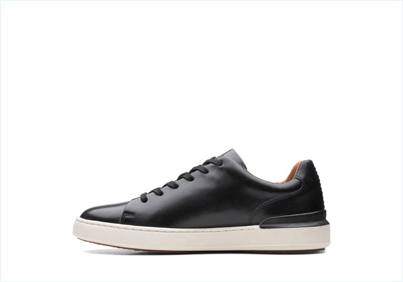  Court Lite Lace / Black Leather Mens Sport Shoes