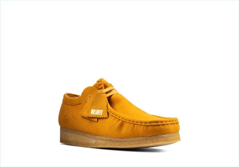  Wallabee / Yellow Mens Originals Icon Shoes