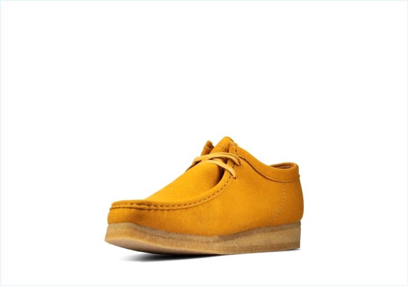  Wallabee / Yellow Mens Originals Icon Shoes