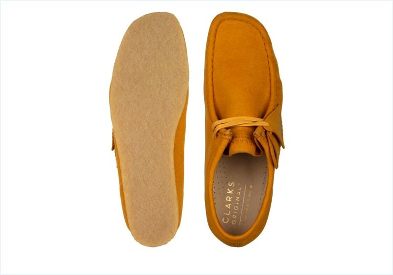  Wallabee / Yellow Mens Originals Icon Shoes