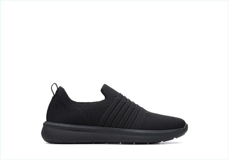  Ezera Walk / Black Textile Womens Shoes