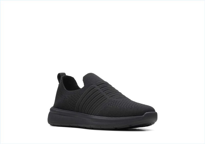  Ezera Walk / Black Textile Womens Shoes