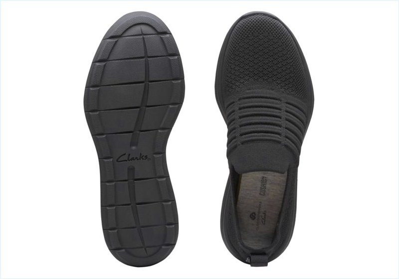  Ezera Walk / Black Textile Womens Shoes