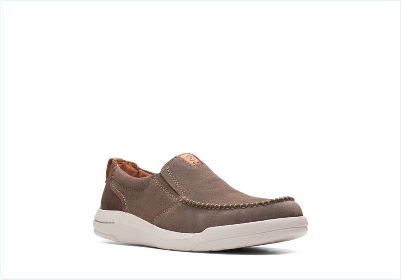  Driftway Step / Taupe Suede Mens Shoes