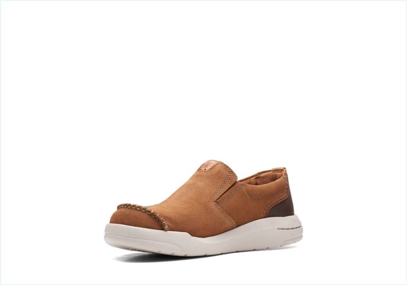  Driftway Step / Tan Suede Mens Shoes